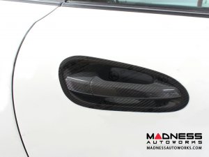 Mercedes Benz SLK External Door Handles - Carbon Fiber (2011 - on) 